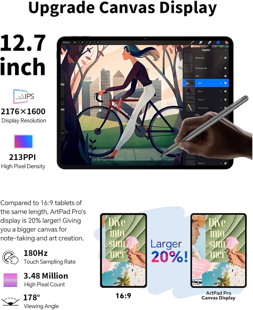 TECLAST ArtPad Pro Android15タブレット12.7インチ Amazon.com : TECLAST Artpadpro Android 15 Tablet, 12.7